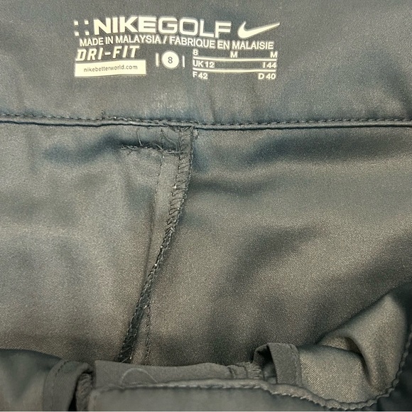 NIKE golf women's black Dri-fit skirt Sz 8 - Picture 4 of 10